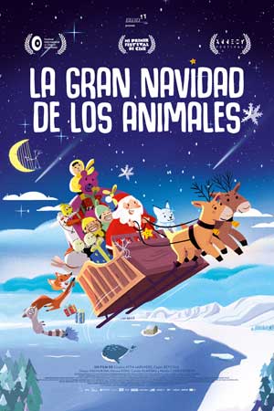 Cartel de La gran Navidad de los animales