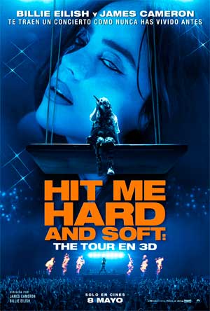 Cartel de Billie Eilish - Hit me Hard and Soft: The Tour