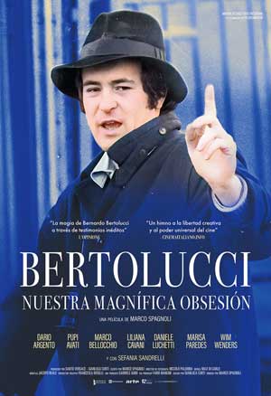 Cartel de Bertolucci: Nuestra magnífica obsesión
