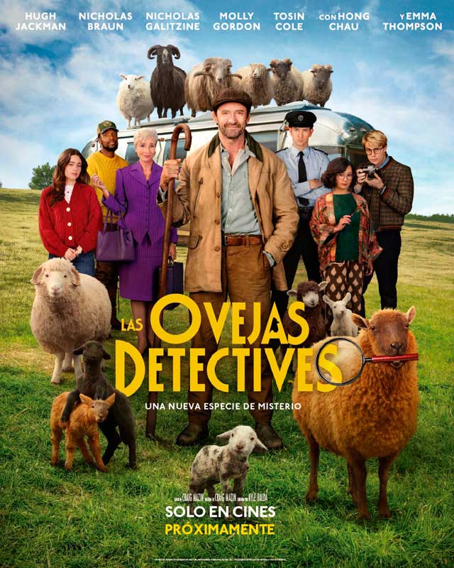 Las ovejas detectives - cartel
