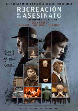 Cartel de Recreación de un asesinato