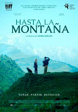 Cartel de Hasta la montaña
