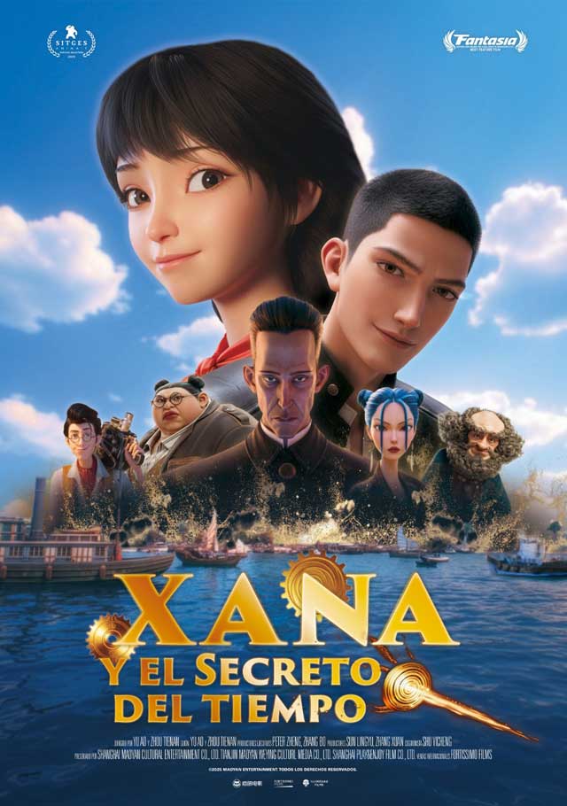 Xana y el secreto del tiempo - cartel
