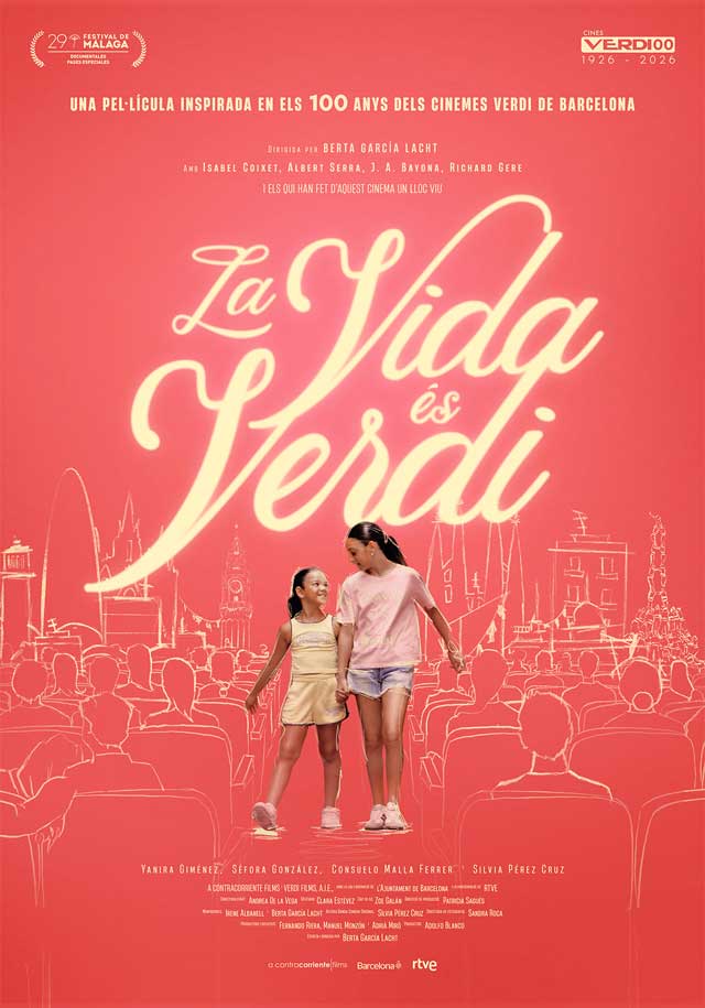 La vida es Verdi - cartel
