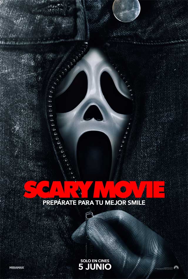 Scary movie - cartel teaser GhostFaceZipper