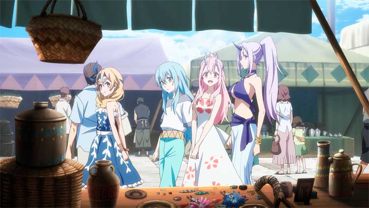 That time I got reincarnated as a slime. La película: Lágrimas del mar celeste
