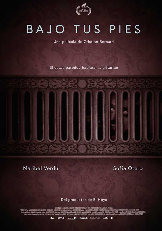 Bajo tus pies - cartel teaser