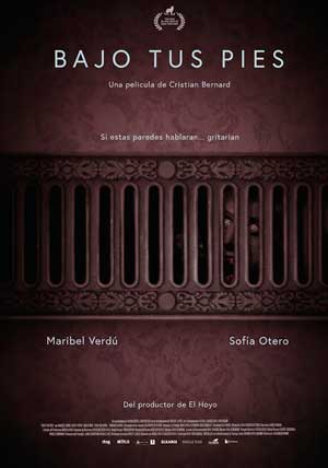 Cartel de Bajo tus pies
