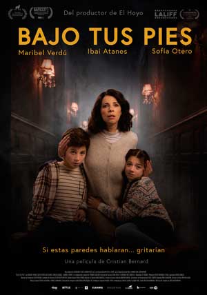 Cartel de Bajo tus pies
