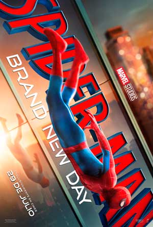 Cartel de Spider-man: Brand new day