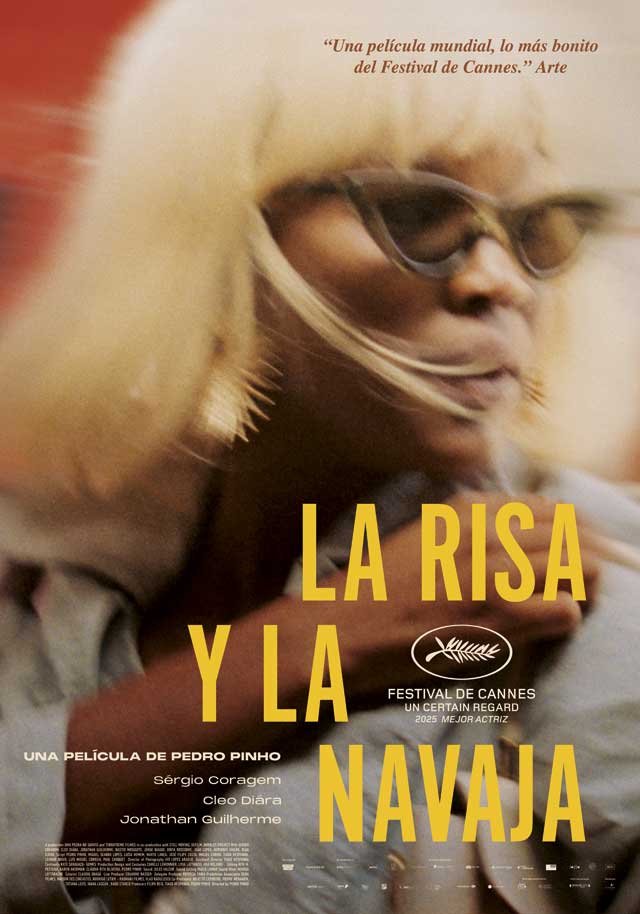 La risa y la navaja - cartel