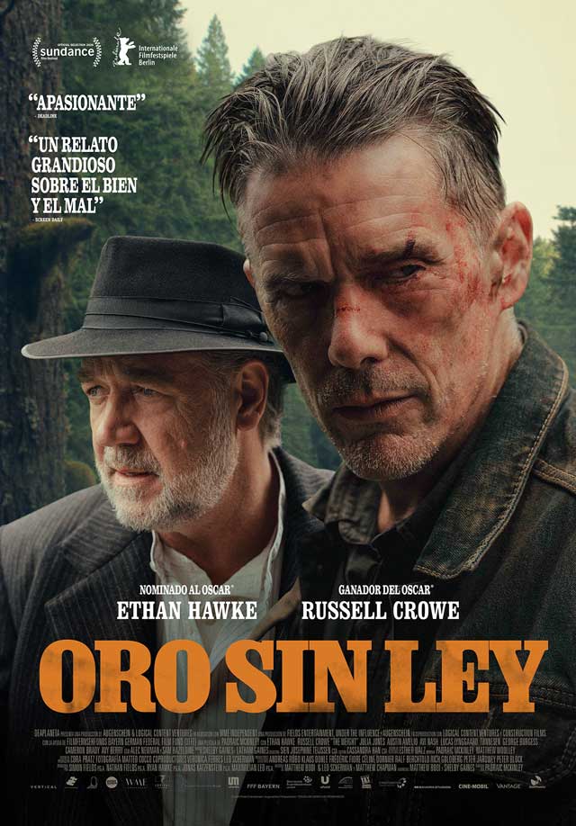 Oro sin ley - cartel