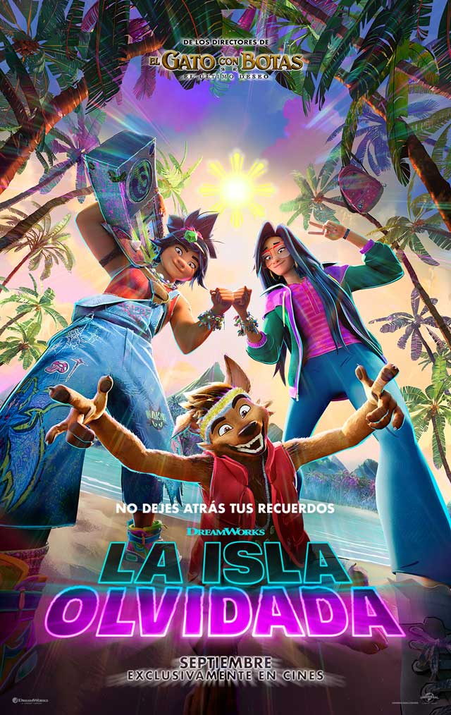 La isla olvidada - cartel