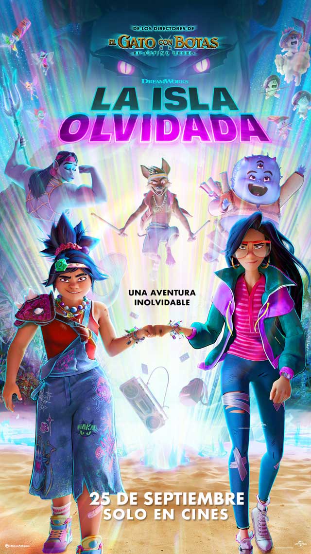La isla olvidada - cartel final