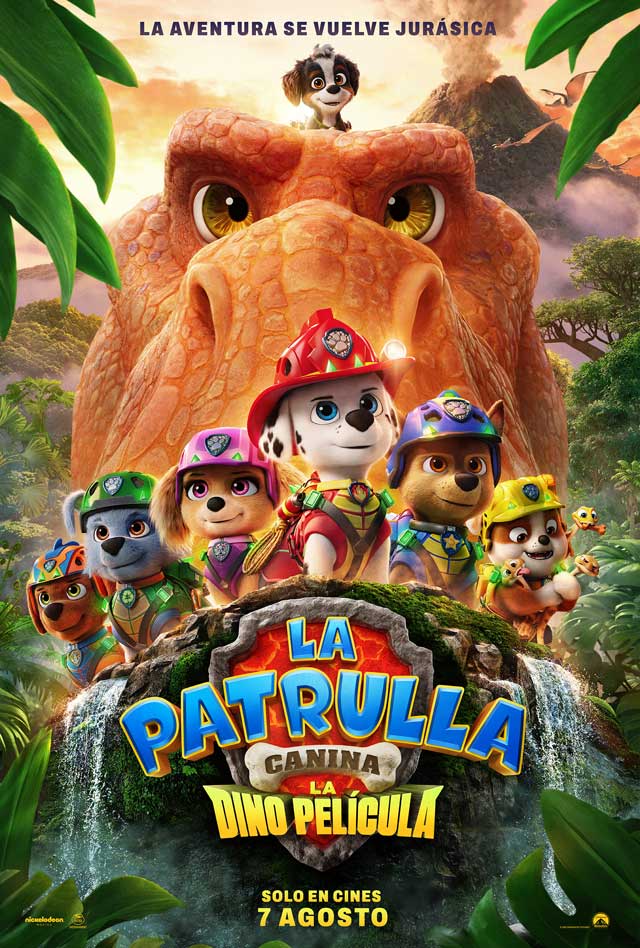 La patrulla canina: La dino película - cartel teaser