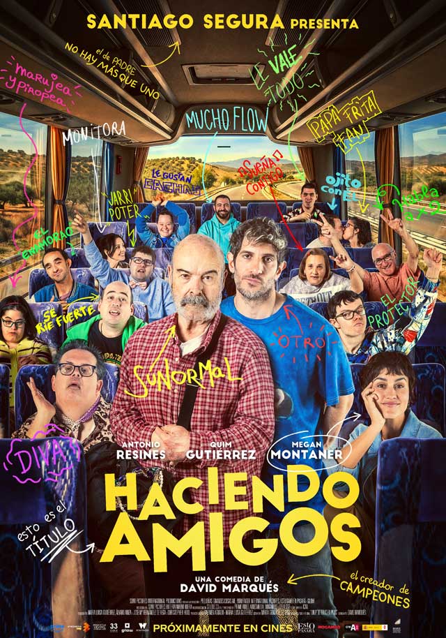 Haciendo amigos - cartel
