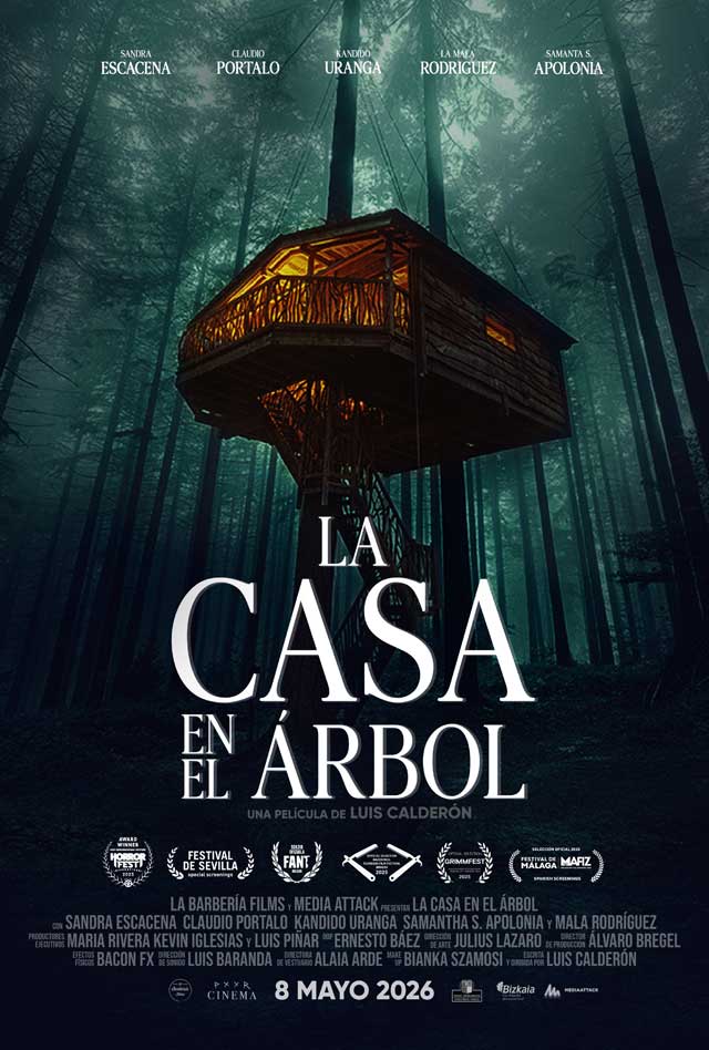 La casa en el árbol - cartel