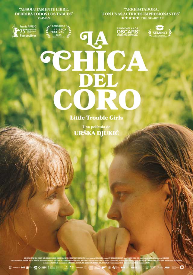 La chica del coro - cartel