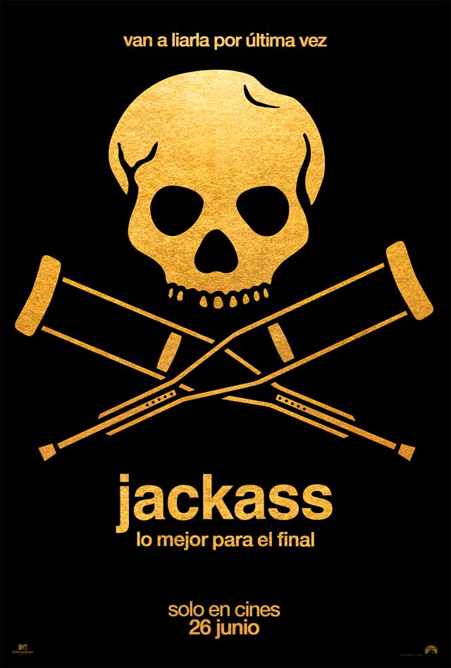 Jackass: Lo mejor para el final - cartel teaser