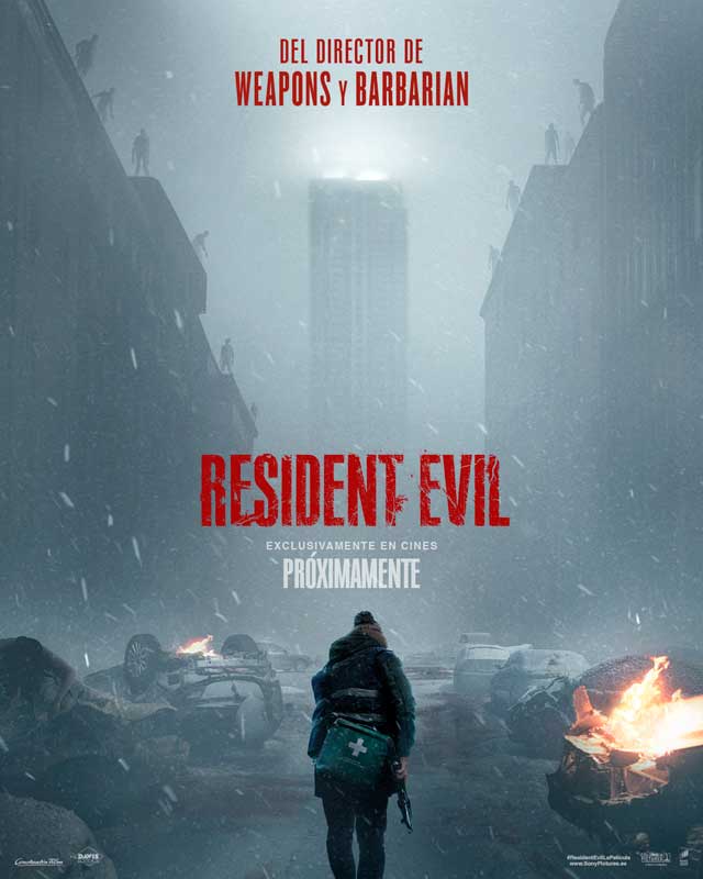 Resident Evil - cartel teaser ciudad