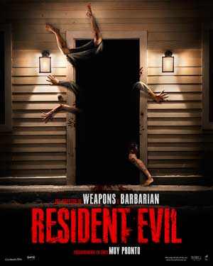 Cartel de Resident Evil