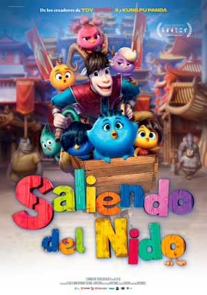 Cartel de Saliendo del nido