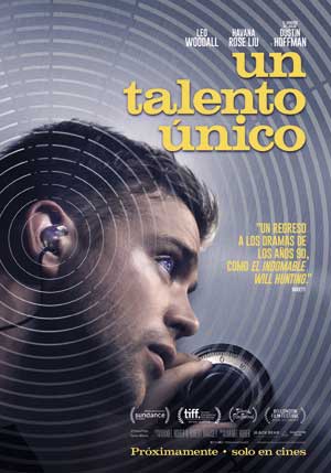 Cartel de Un talento único