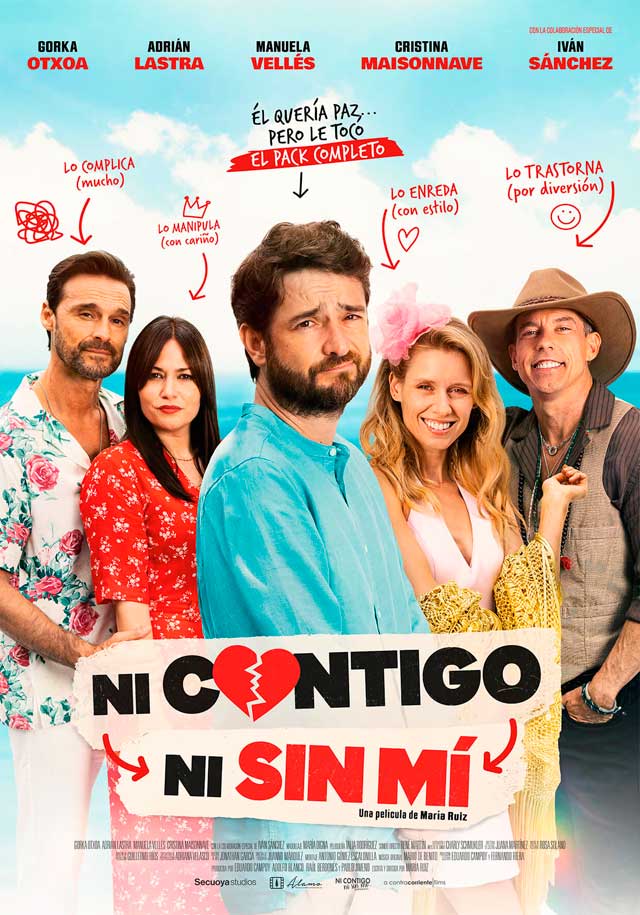Ni contigo ni sin mí - cartel