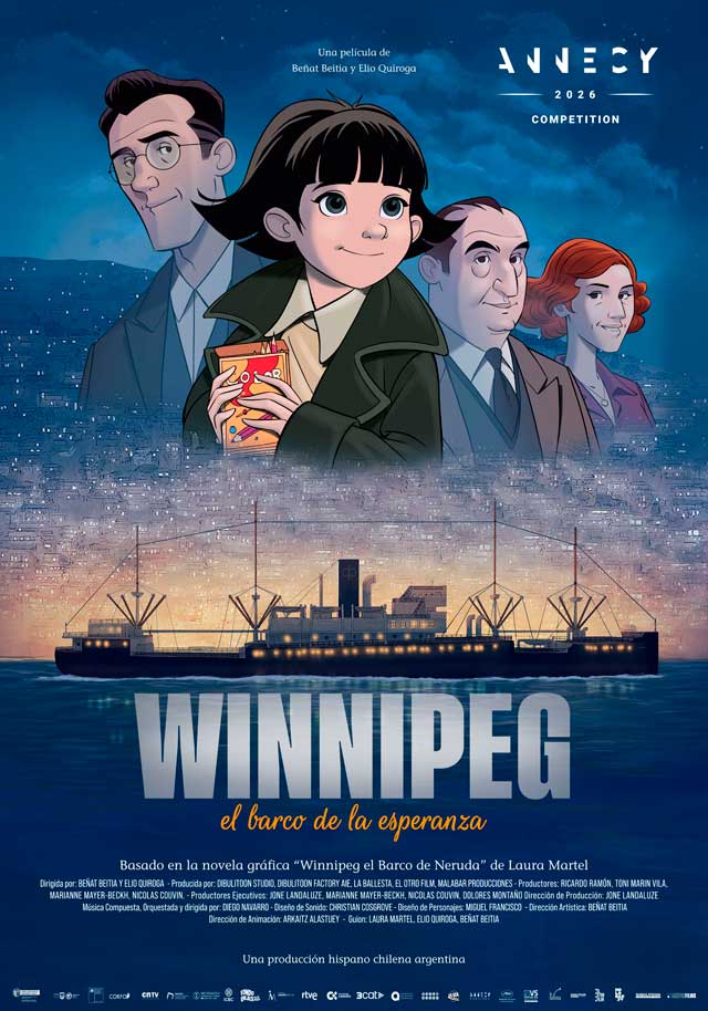 Winnipeg, el barco de la esperanza - cartel