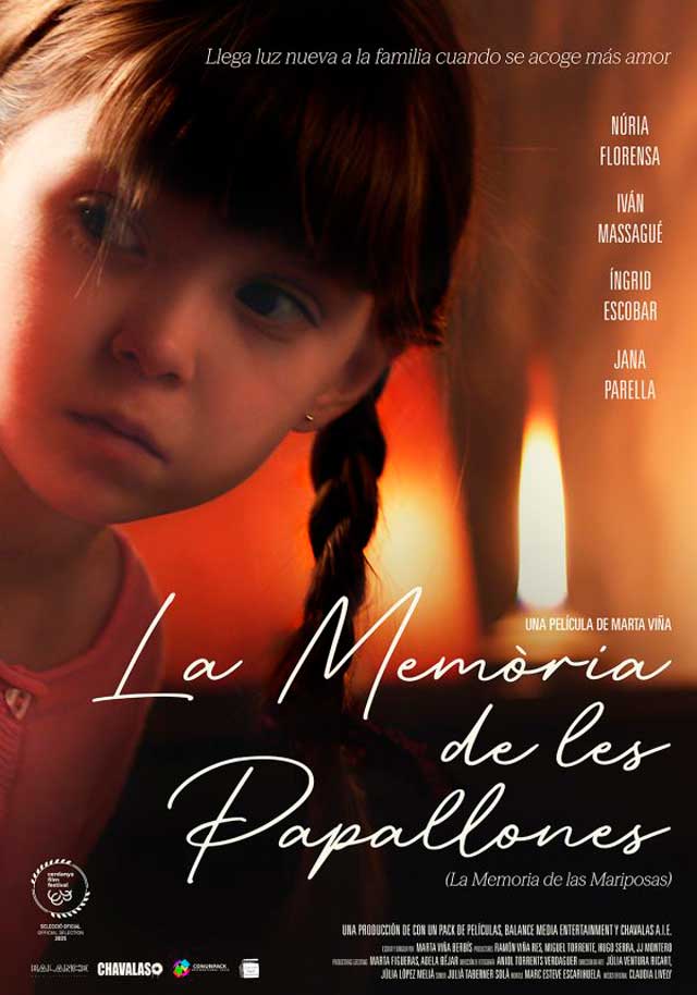 La memoria de las mariposas - cartel