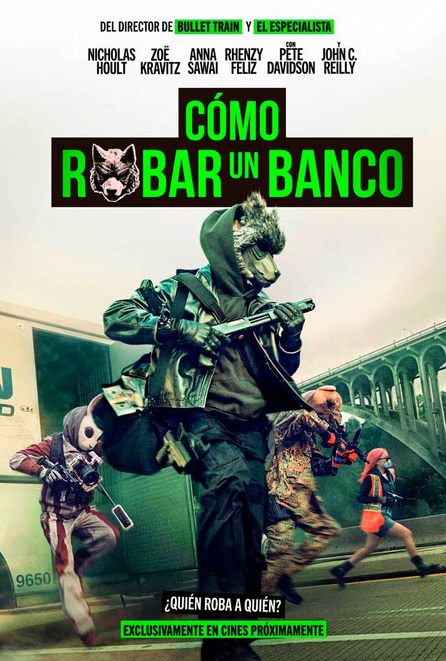 Cómo robar un banco - cartel