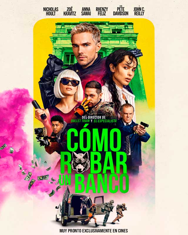 Cómo robar un banco - cartel