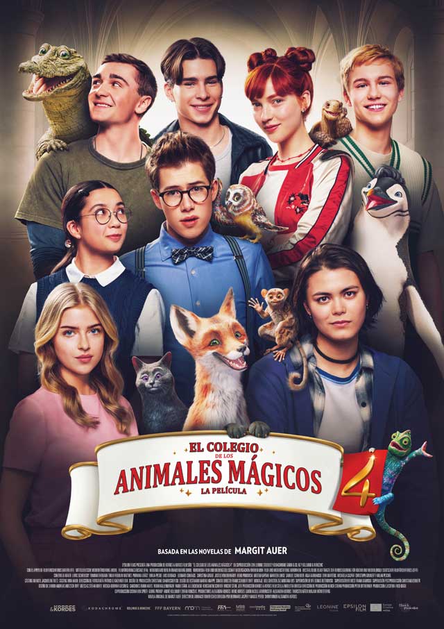 El colegio de los animales mágicos 4 - cartel
