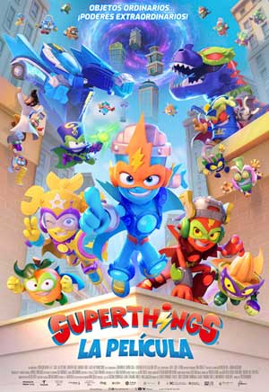Cartel de Superthings: la película