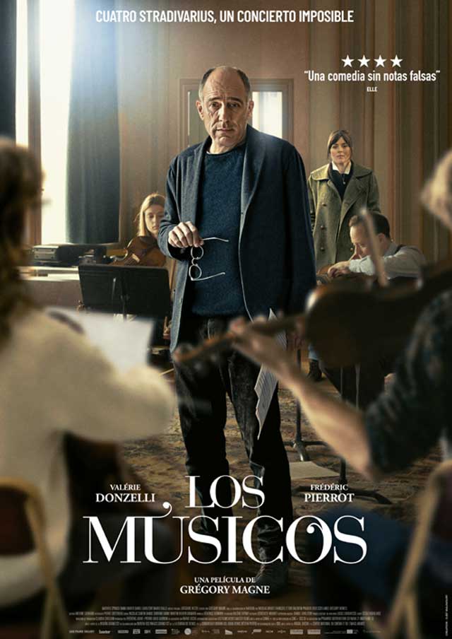 Los músicos - cartel