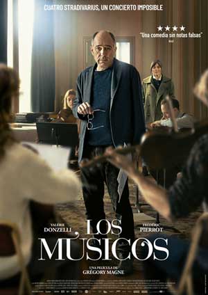 Cartel de Los músicos