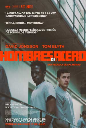 Cartel de Hombres de acero