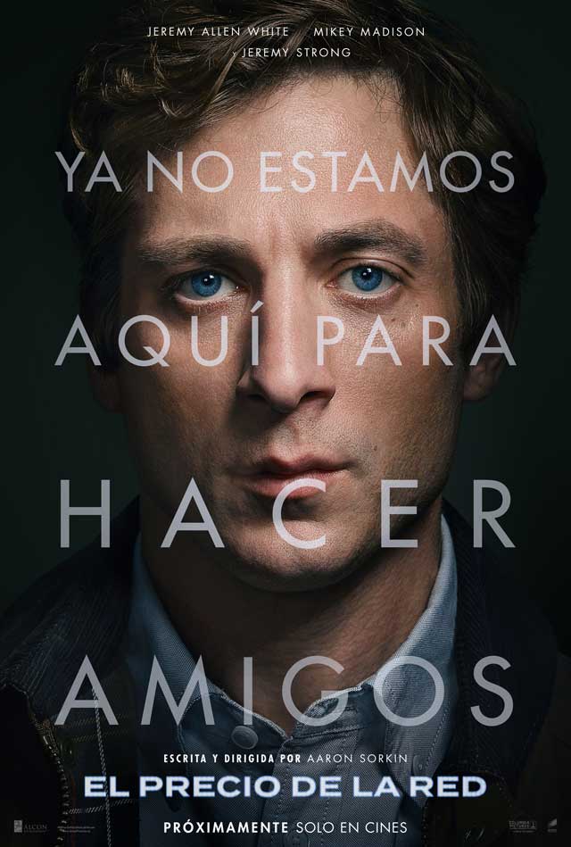 El precio de la red - cartel Jeremy Allen White