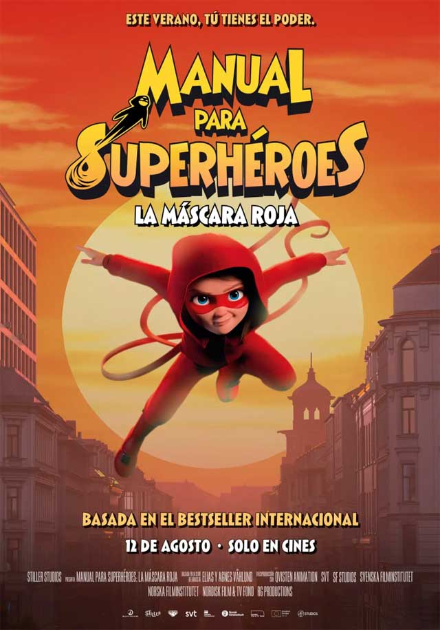 Manual para superhéroes: La máscara roja - cartel