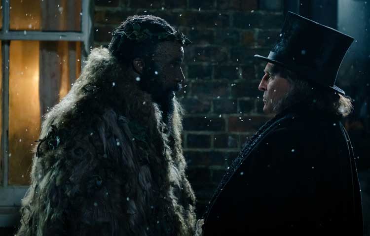 Scrooge y los fantasmas de la Navidad