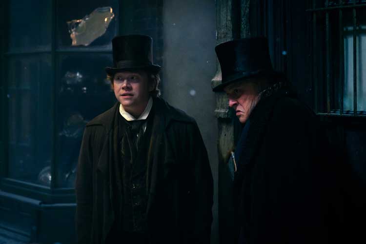 Scrooge y los fantasmas de la Navidad