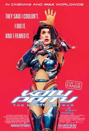 Cartel de Katy Perry: The Lifetimes tour - Live from Paris