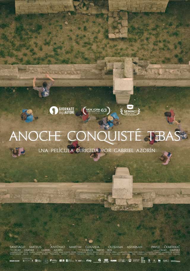 Anoche conquisté Tebas - cartel teaser