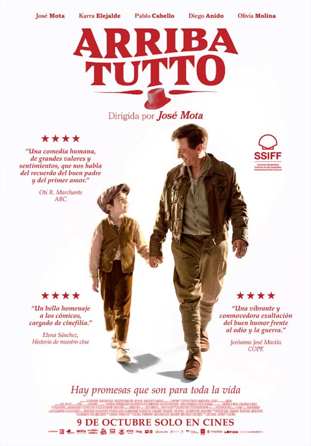 Arriba tutto - cartel