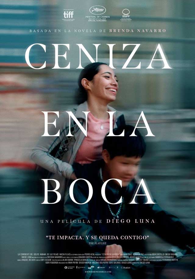 Ceniza en la boca - cartel