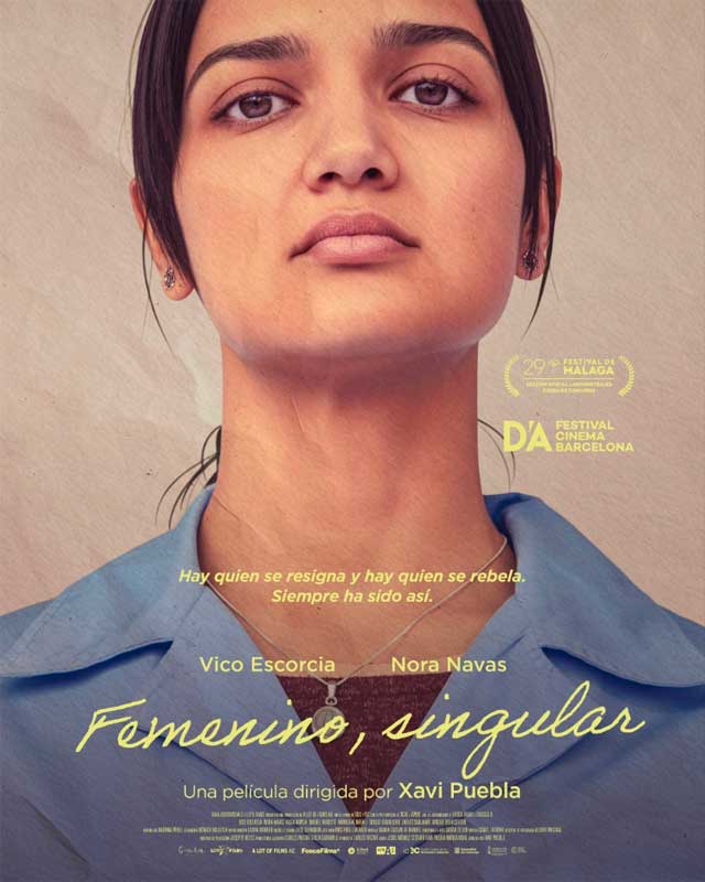 Femenino, singular - cartel