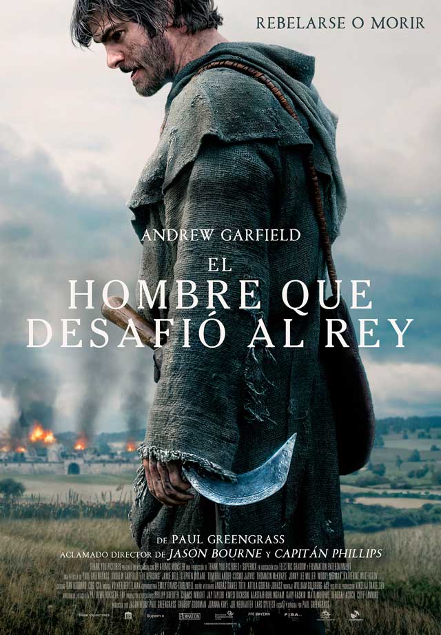 El hombre que desafió al rey - cartel