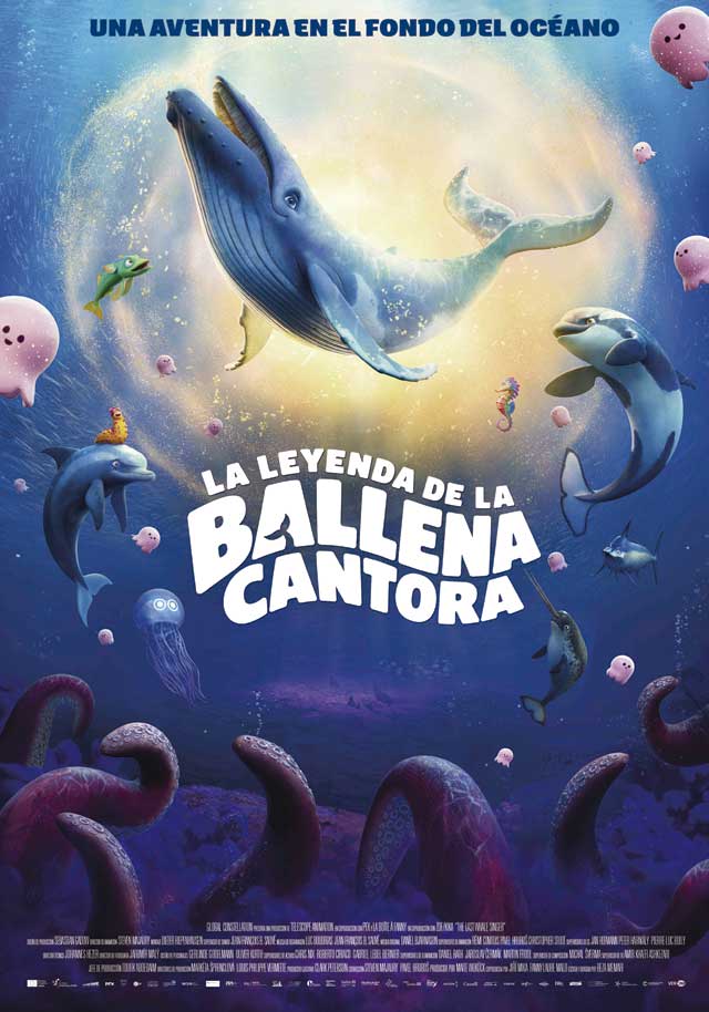 La leyenda de la ballena cantora - cartel