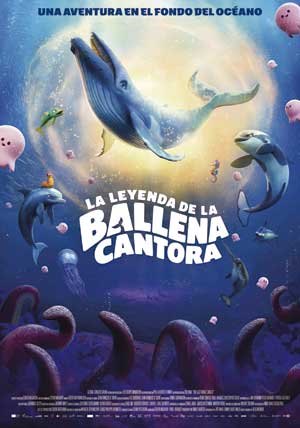 Cartel de La leyenda de la ballena cantora