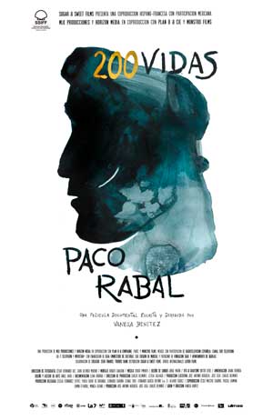 Cartel de 200 vidas. Paco Rabal